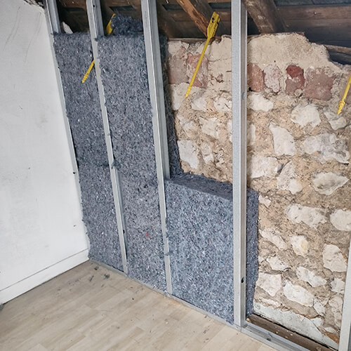 isolant thermique Biosourcé Isocoton pour l'intérieur de votre maison à Evreux