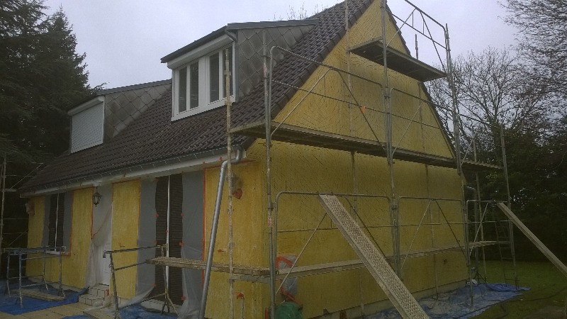 ravalement sur maison principale à Blaru dans les Yvelines (78)