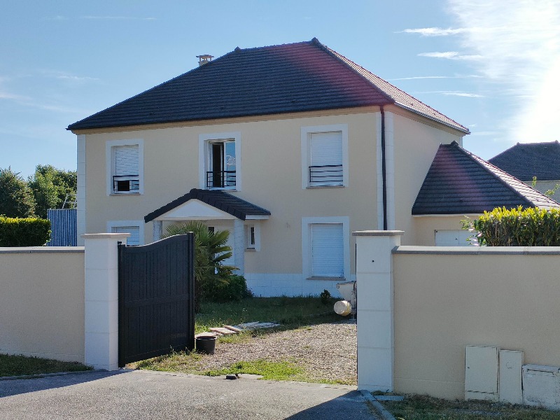 Chantier de ravalement à Val de Reuil (27 Eure)