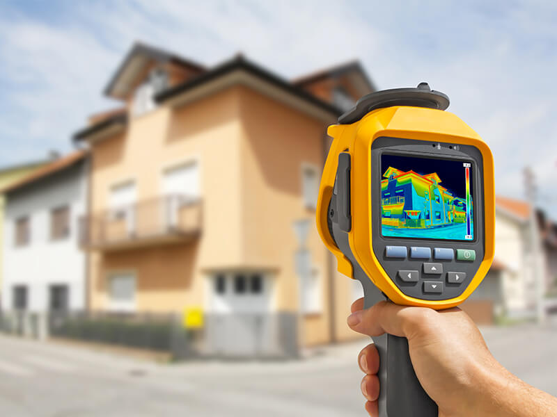 Expert ISO BATI RENOV réalisant un bilan énergétique à Evreux