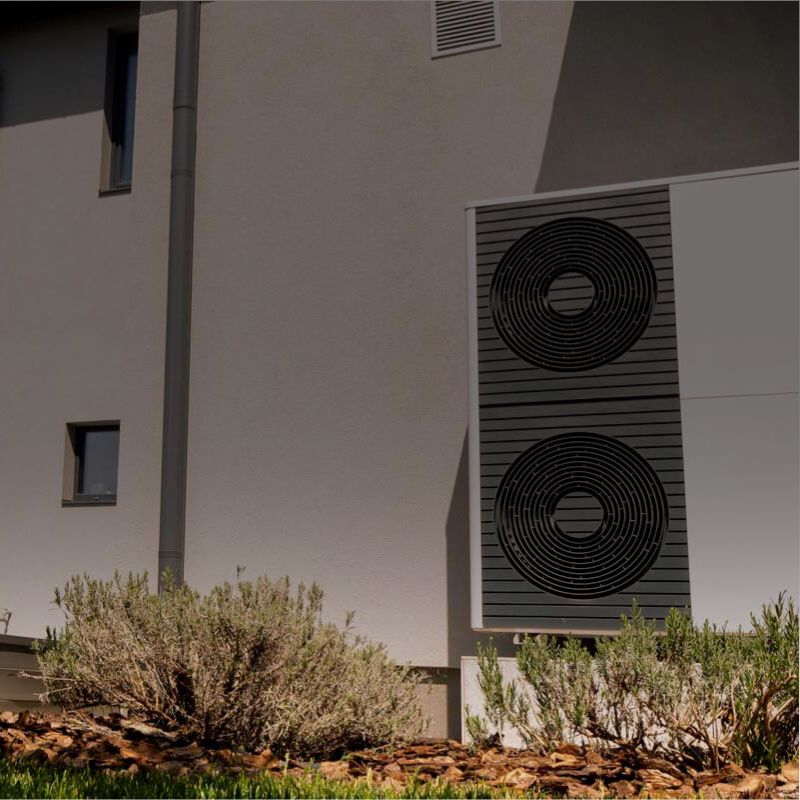 Installation de pompe à chaleur air-eau à Evreux